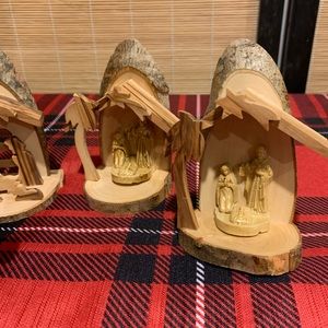 Four tabletop ornaments from Bethlehem